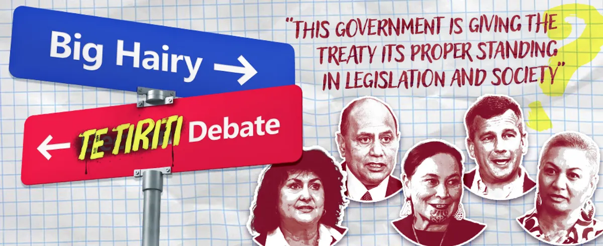 Big Hairy Te Tiriti Debate