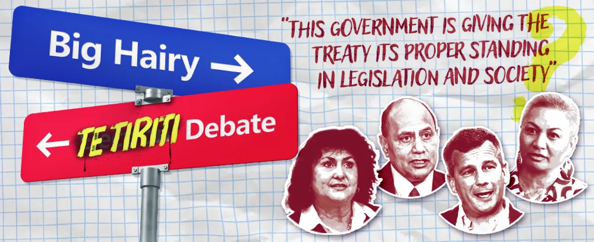 Big Hairy Te Tiriti Debate
