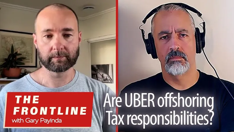UBER hiding from taxes? Say it ain't so.