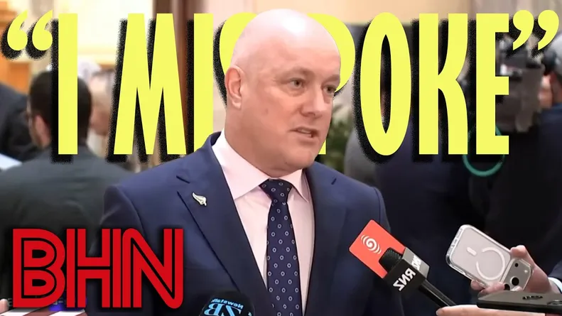 #BHN Luxon retracts his comments from yesterday...but seems to make it worse