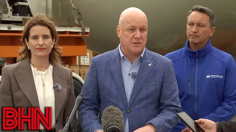 #BHN Christopher Luxon is very worried about the RNZ poll