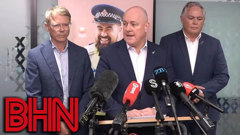 #BHN There are more gang members than police, something Luxon promised would never happen