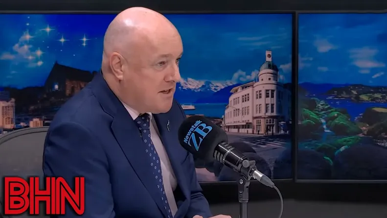 #BHN Luxon on ZB talking nuclear free NZ and entitlements MPs are entitled to