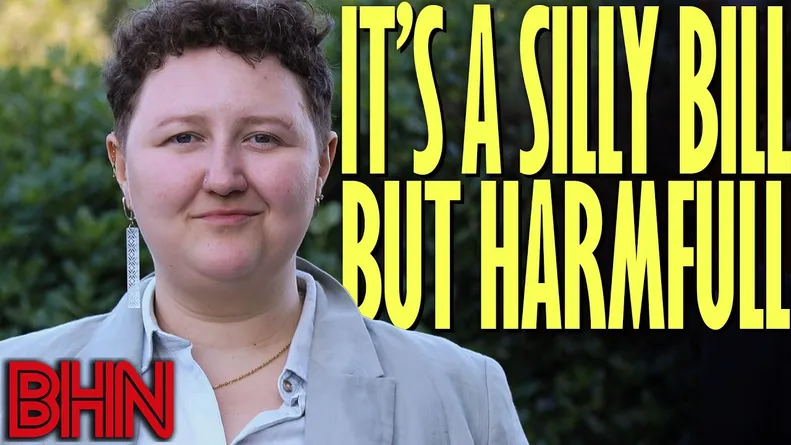 #BHN Alika Wells Green Party candidate on Intersex people being most affected by this awful Bill
