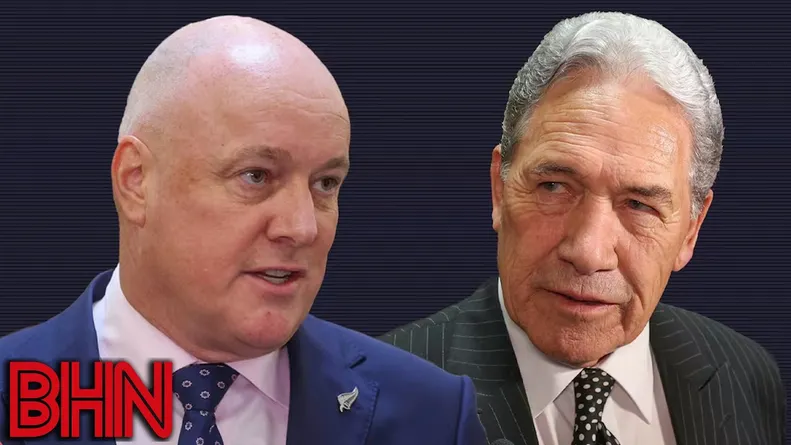 #BHN Winston Peters throws shade at Christopher Luxon calling for a vote of confidence