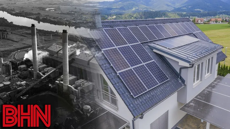 #BHN Renewable energy generation going up, gas and coal heading down year on year