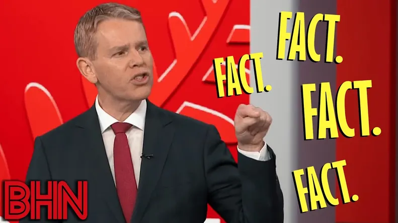 #BHN Luxon's best come-back to the facts is "Nuh ah! YOU are!"