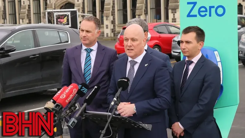 #BHN National promised NZ 10,000 new EV chargers, then backtracked and are now saying 2,500