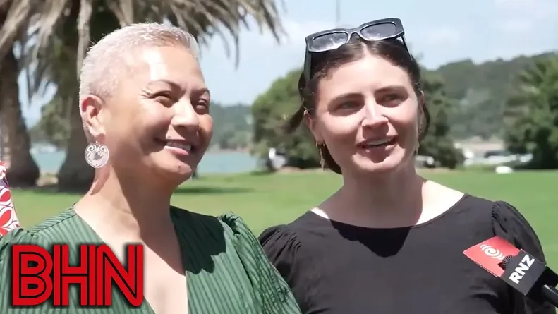 #BHN The mic drop moment by Chloe at the Left's show of unity