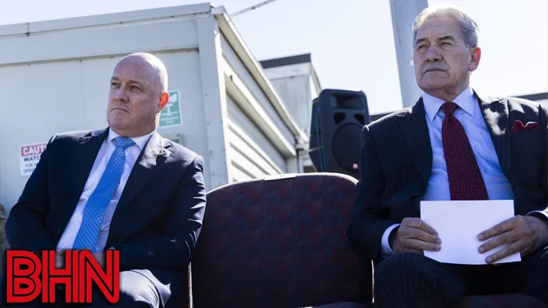 #BHN Winston Peters is dog walking the PM this week