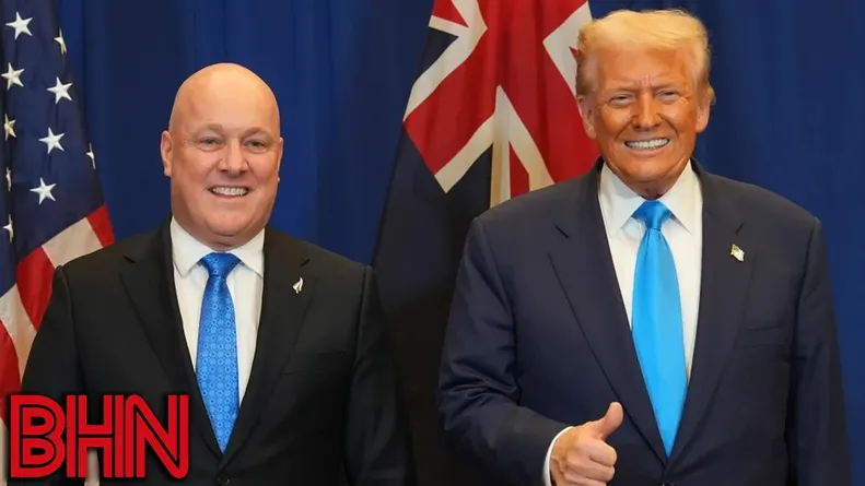 #BHN Christopher Luxon basically carrying water for Trump